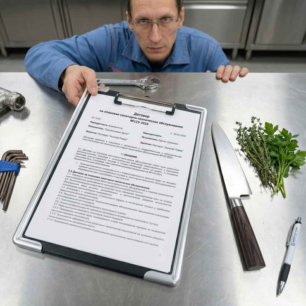 Договоры и документы на обслуживание ресторана