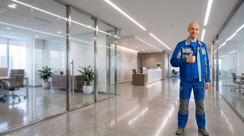 Сантехническое обслуживание офисов и областных коммерческих помещений