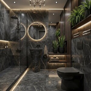 Лакшери ремонт ванной