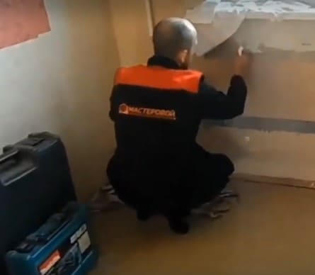 Монтаж радиатора