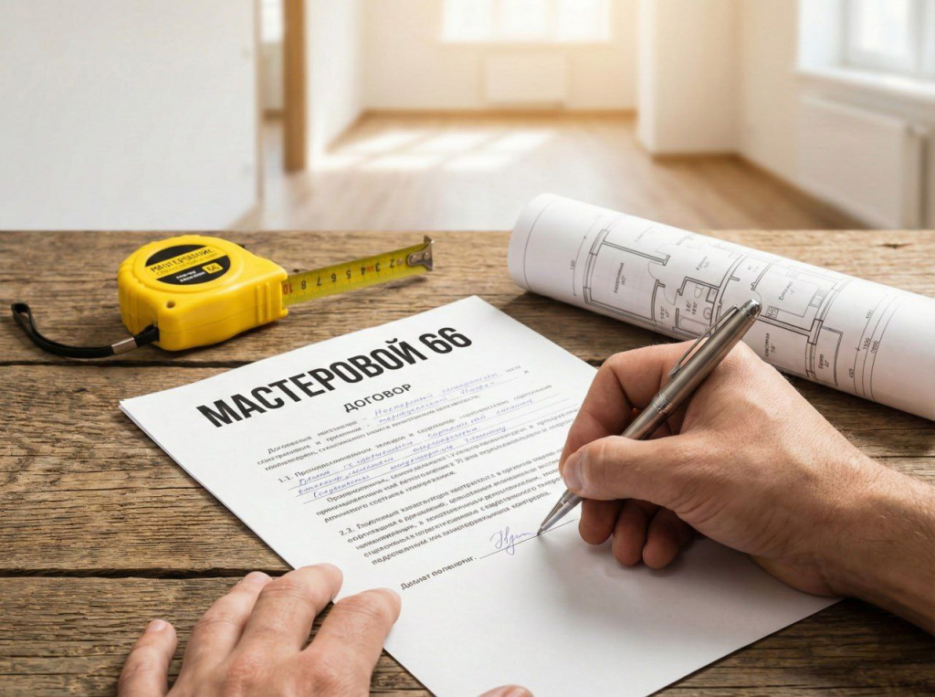 Процесс ремонта потолка, смета и договор