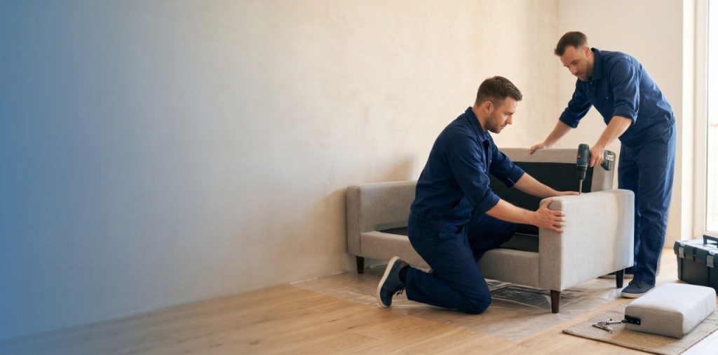 Сборка мягкой мебели