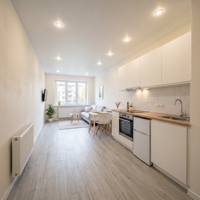 Капитальный ремонт однокомнатной